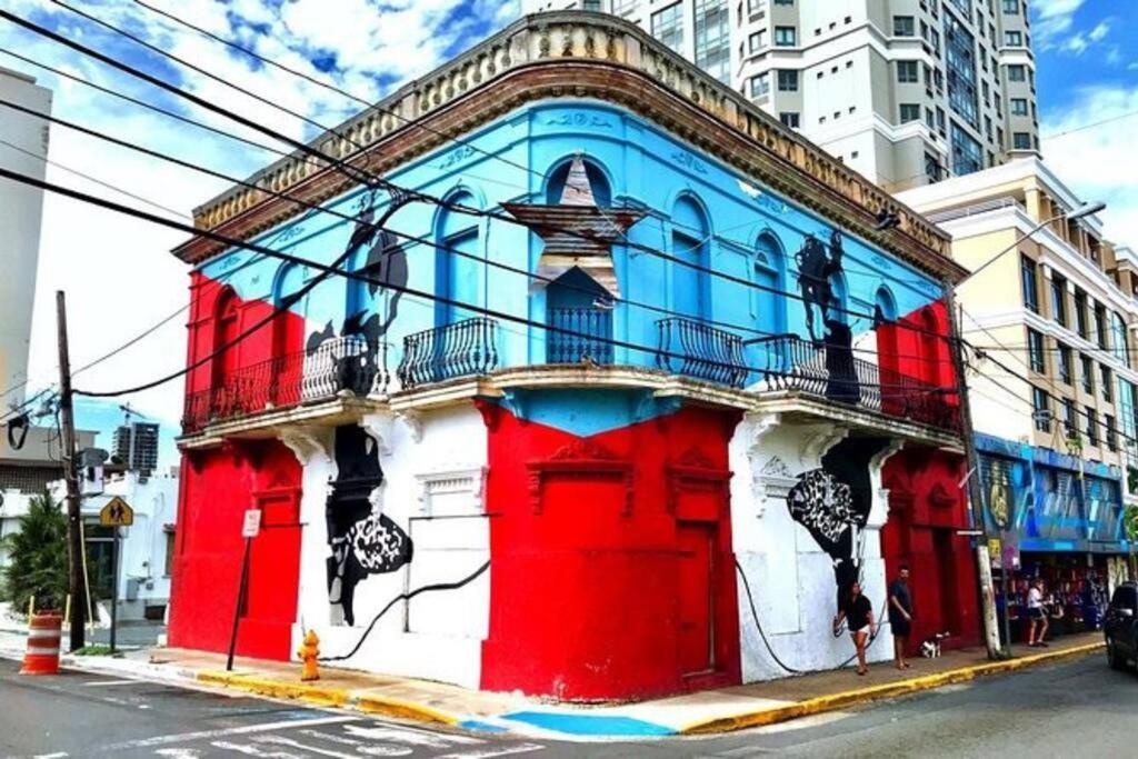 Comfy & Bright Apt @ Calle Loiza - Walk To Beach / Calle Loiza Abajo -N Appartement San Juan Buitenkant foto